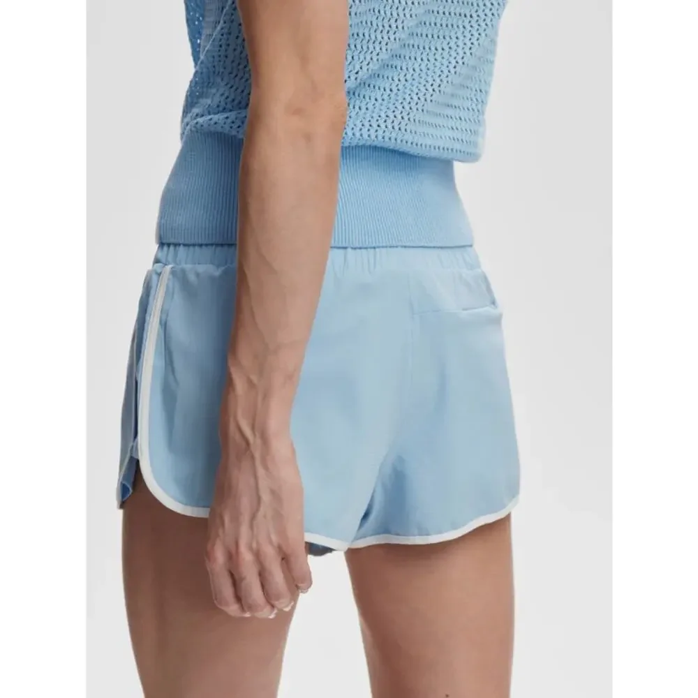 VARLEY Women's Arlington Running Shorts Large Airy Blue 2'' Inseam NWT - Picture 5 of 13